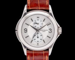Travel Time 18K White Gold