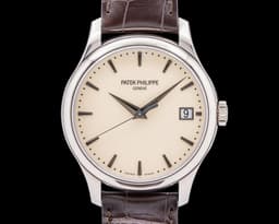 Calatrava 5227G Automatic 18K White Gold Ivory Dial