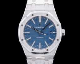 Royal Oak 15400ST SS Blue Dial