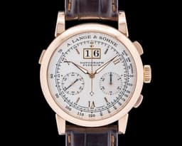 403.032 Datograph Flyback 18K Rose Gold Silver Dial