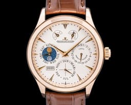 Master Perpetual 8 Days 18K Rose Gold Cream Dial