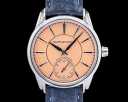 1941 Principia Automatic SS Salmon Dial
