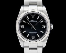 Oyster Perpetual 116034 SS Black "Explorer" Dial