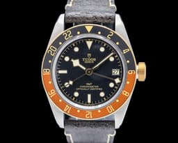 Black Bay GMT "Root Beer" SS / 18K Yellow Gold Black Dial
