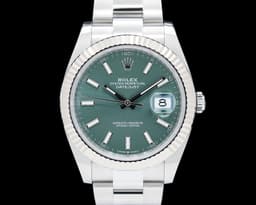 Datejust 41 SS Green Dial 2024