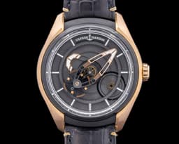 Freak X 18K Rose Gold Black Dial