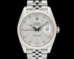 Datejust 41 Jubilee SS Silver Dial