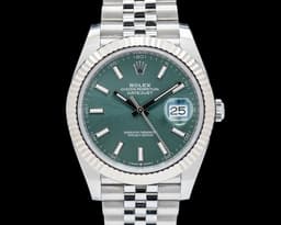 Datejust 41 Mint Dial SS / Jubilee Bracelet
