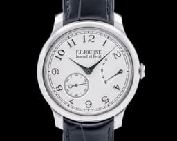 Chronometre Souverain 40MM Platinum Silver Dial