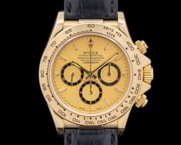 Daytona 16518 Zenith 18K YG Champagne Dial
