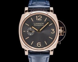 Luminor Due 42 Automatic 18K Rose Gold Gray Dial