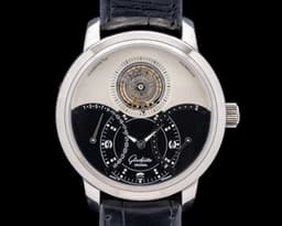 Glashutte Original PanoTourbillon XL Silver / Black Dial