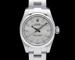176200 Lady Oyster Perpetual SS Silver Dial
