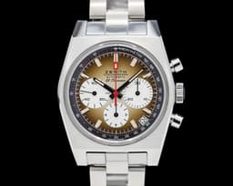 A385 Chronomaster Revival El Primero SS Brown Dial 2025
