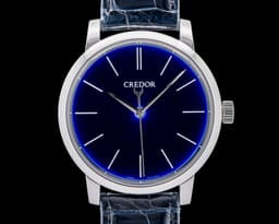 GBLT997 Eichi II Platinum Blue Dial