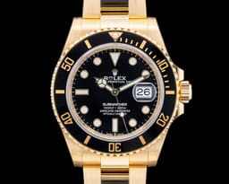 126618 Submariner 18K Yellow Gold Black Dial 2024