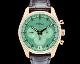 El Primero Chronomaster 18K RG Green Dial LIMITED 2025