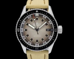 Fifty Fathoms Bathyscaphe Jour Date 70s SS Brown Dial LIMITED