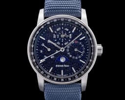 Code 11:59 Perpetual Calendar 18K White Gold Blue Dial