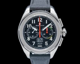 Pilot Chronograph Flyback Big Date SS Black Dial