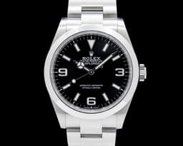224270 Explorer I 40MM SS Black Dial 2025