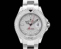 16622 Yacht Master Platinum Bezel SS Gray Dial FULL SET