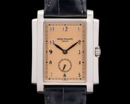 5024G Gondolo 18K White Gold Salmon Dial