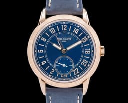 5224R Calatrava 24-Hour Display Travel Time 18K Rose Gold 2024