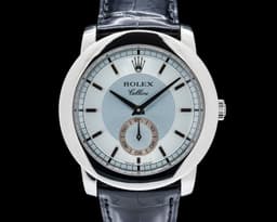 Cellini "Cellinium" Platinum Glacier Blue Dial