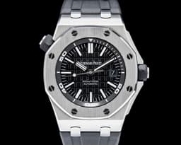 15710ST Royal Oak Offshore Diver SS Black Dial