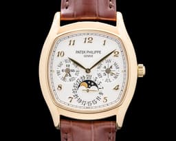 Perpetual Calendar 5940J 18K Yellow Gold Cushion Case