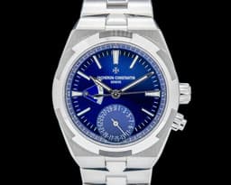 Overseas Dual Time SS Blue Dial 2024