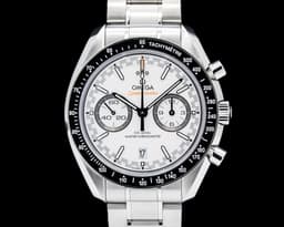 Speedmaster Racing Co-Axial Master Chronometer SS White Dial