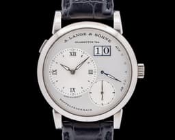191.039 Lange 1 18K White Gold Silver Dial