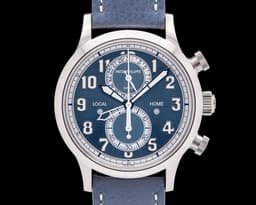 5924G Calatrava Pilot Travel Time Chronograph 18K WG 2025