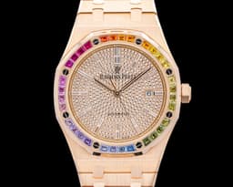 Royal Oak "RAINBOW" 15413OR Diamond Dial