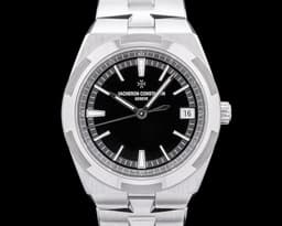 Overseas Date Automatic SS Black Dial 2024