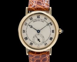 3210BA Classique 18K Yellow Gold Silver Dial