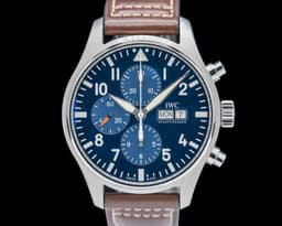 Pilot Chronograph "Le Petit Prince" SS Blue Dial