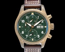 Pilot's Watch Spitfire Chronograph Automatic Bronze Green Dial