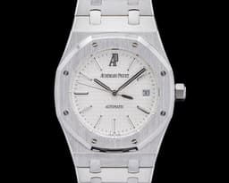 Royal Oak 15300ST 39MM SS / White Dial
