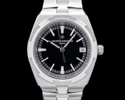 Overseas Automatic SS Black Dial