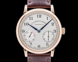 1815 Up & Down 234.032 18K Rose Gold Silver Dial