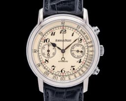Jules Audemars Chronograph 18K White Gold