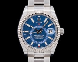 Sky-Dweller 326934 SS Blue Dial