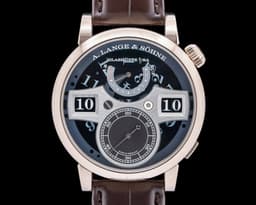 142.055 Zeitwerk 18K Honey Gold Lumen Gray Dial 2024 LIMITED