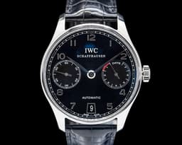 Portuguese 7 Day Automatic SS Black Dial