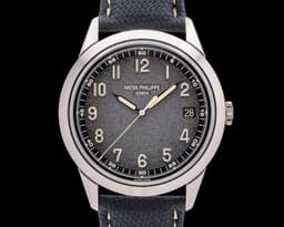 5226G Calatrava 18K White Gold Charcoal Gray Dial