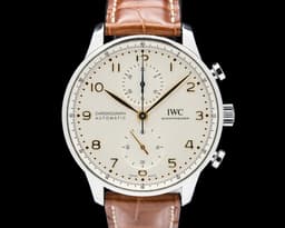 Portugieser Chronograph SS Silver Dial