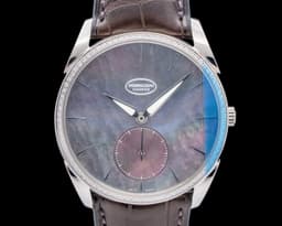 Tonda 1950 Diamond Bezel 18K White Gold MOP Dial UNWORN